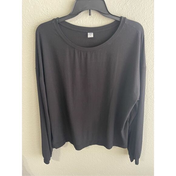 Old Navy Long Sleeve Ribbed Top - Picture 1 of 5
